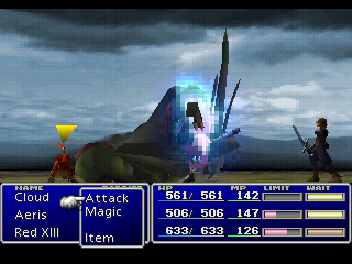 Final Fantasy 7 VII Promo Version screenshot 3 for Playstation